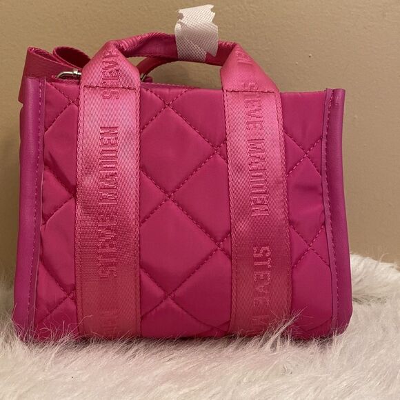 NWT Steve Madden Crossbody Bag w/ AirPod Case - Pink - Picture 9 of 10